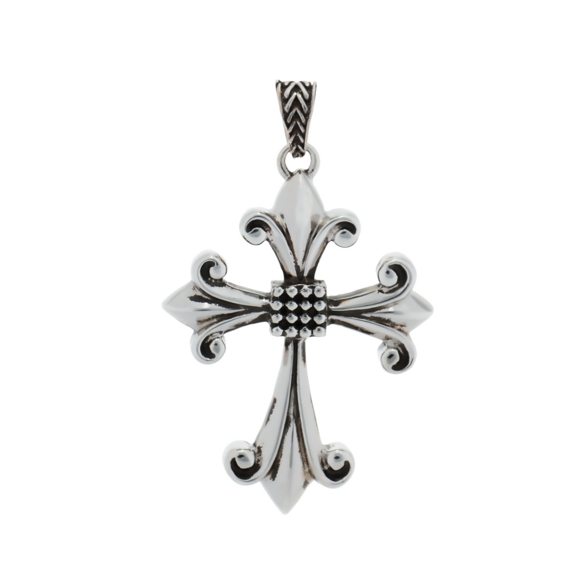 Ciondolo croce santiago realizzato in argento 925 dal brand dueaerre 1938